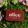 Alice mushroom chocolates